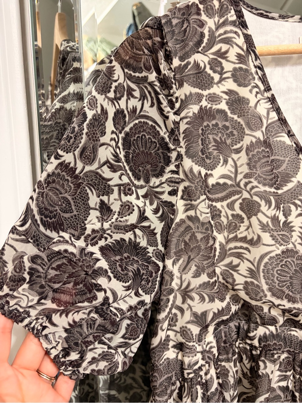 CHRISTY DAWN Dahlia dress in thistle paisley - Picture 4 of 6
